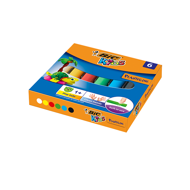 Plasticine - Kids Plasticine (BIC) - By 6
