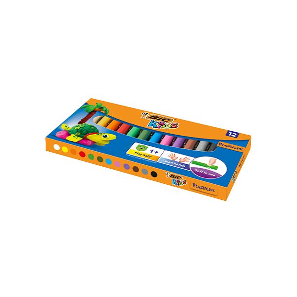 Plasticine - Kids Plasticine (BIC) - By 12