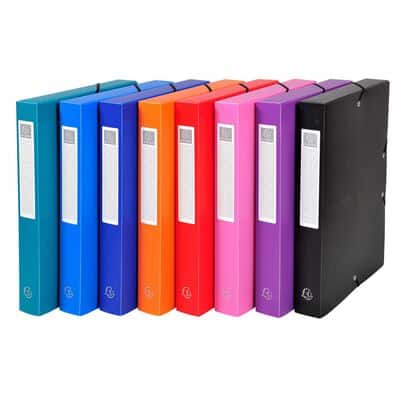 Files – Soft Box Files with Elastic 40mm – (Exacompta)