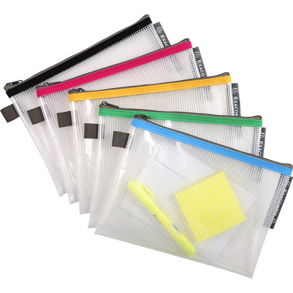 Folders - Zip Folder for A5 size - (Exacompta)