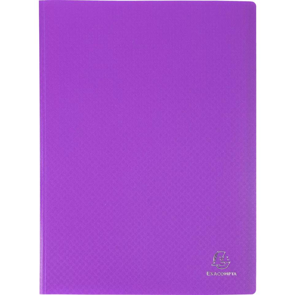 Display Books - A4 Purple Display Book - 5mm/12PPU