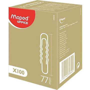 Fasteners - Paper Clips - (Maped) - 77mm