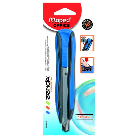 Craft Knife/Snap-Off Blade Knife Zenoa - (Maped) - 9mm
