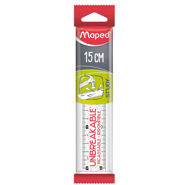 Rulers - 15cm Unbreakable Ruler - (Maped)