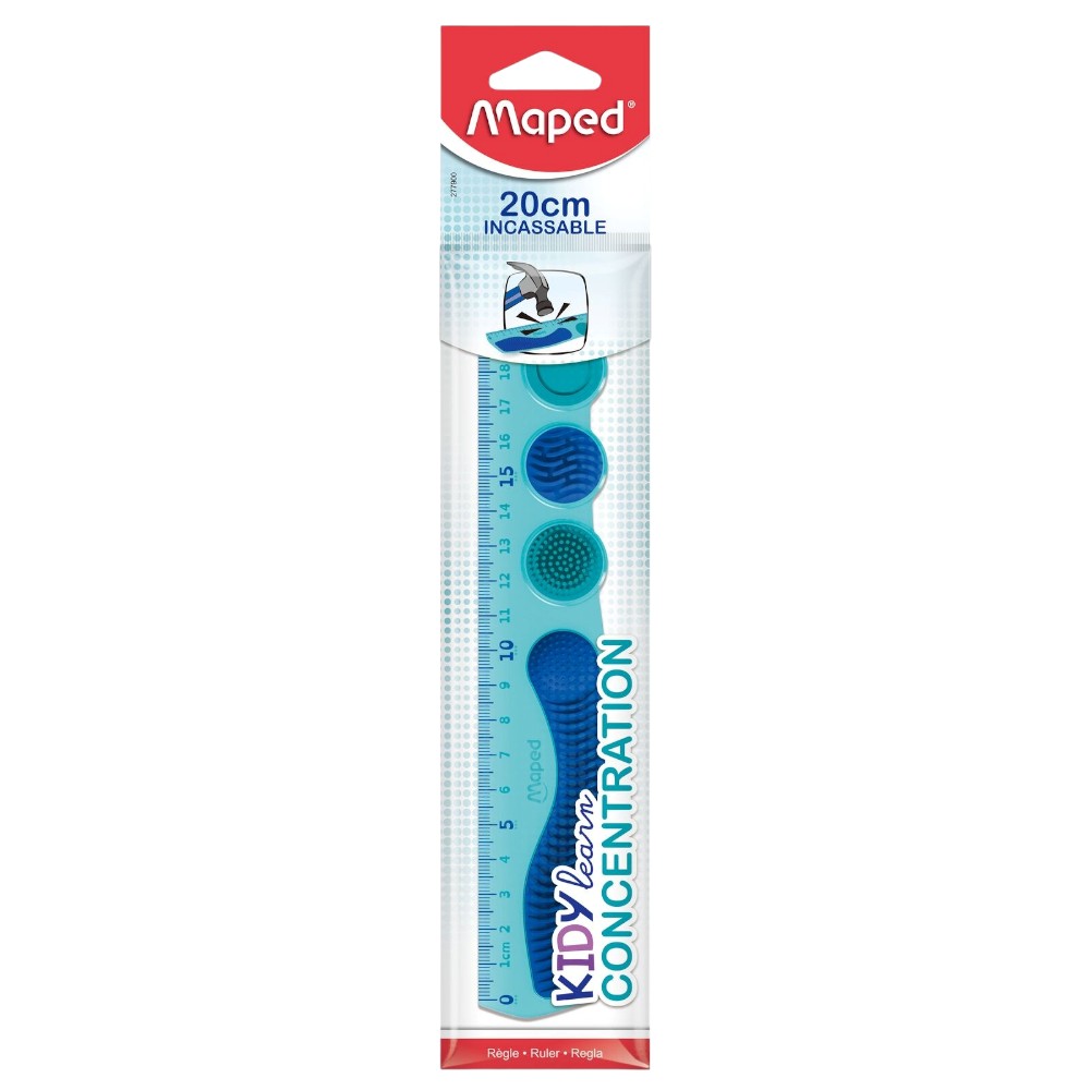 Ruler - 20cm Concentration Ruler - (Maped)