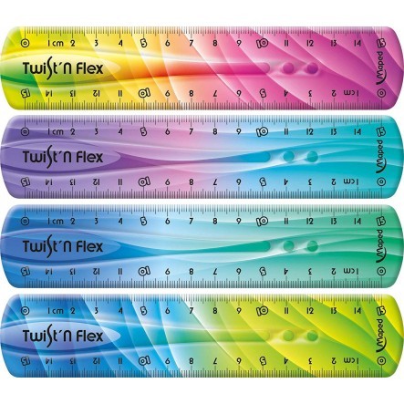 Rulers - 15cm Flexible Twist Ruler - (Maped)