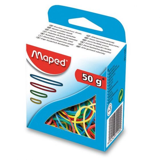 Maped - Coloured Elastic Bands