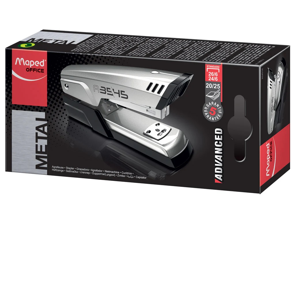 Staplers - Metal Essential Stapler -(Maped)