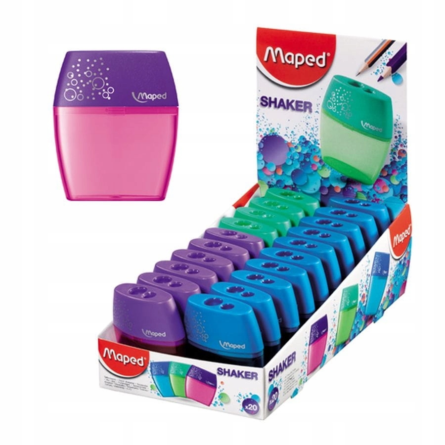 Sharpeners - Shaker 2 Hole Pencil Sharpener - (Maped)