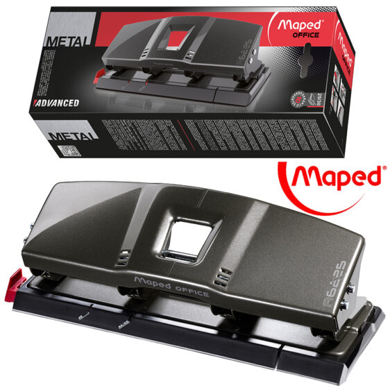 Punchers - Office Puncher - 4 Hole Punch - (Maped)
