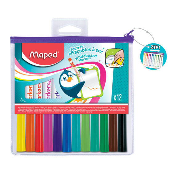 Markers - Whiteboard Markers X12 - (Maped)