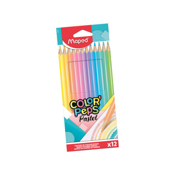 Colouring Pencils - Color'peps Pastel - (Maped)