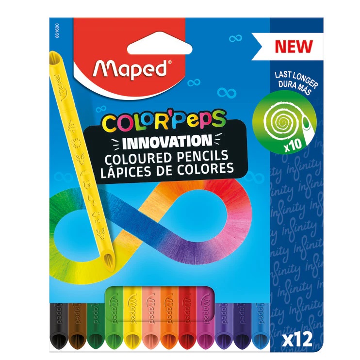 Colouring Pencils - Color Peps Innovation Coloured Pencils By 12