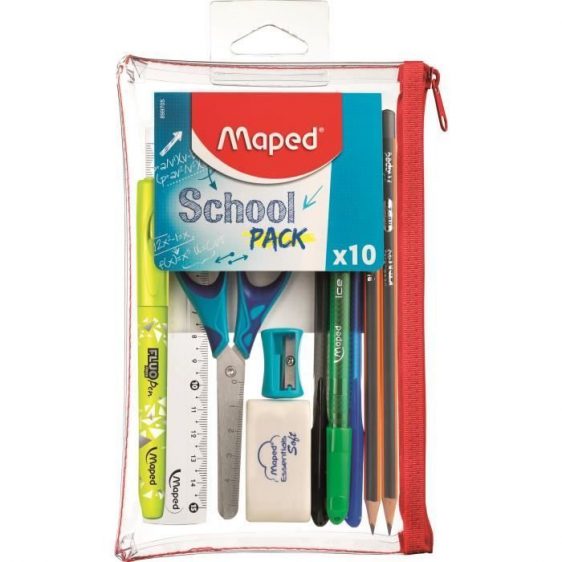 Pencil Cases - School Pack Pocket - (Maped)