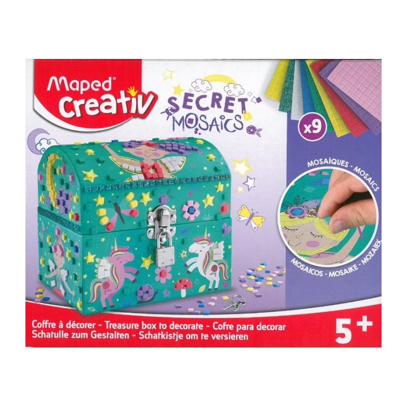Secret Mosaics Treasure Box - (Maped)