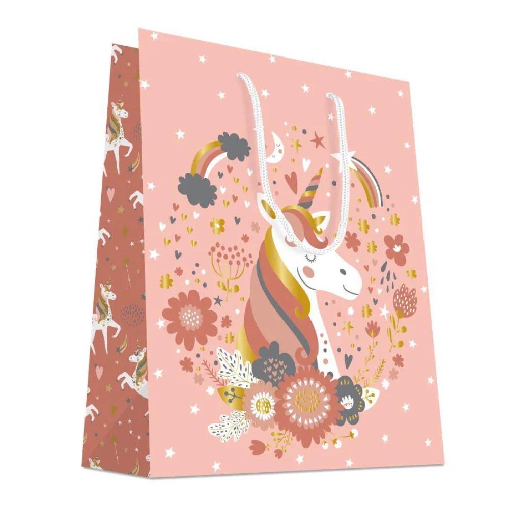 Gift Bags - Small Party Gift Bag - (Beaumont) - Unicorn