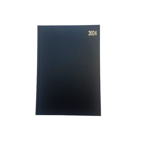 Notebooks/Diaries - A4 Hardback Diary 2024