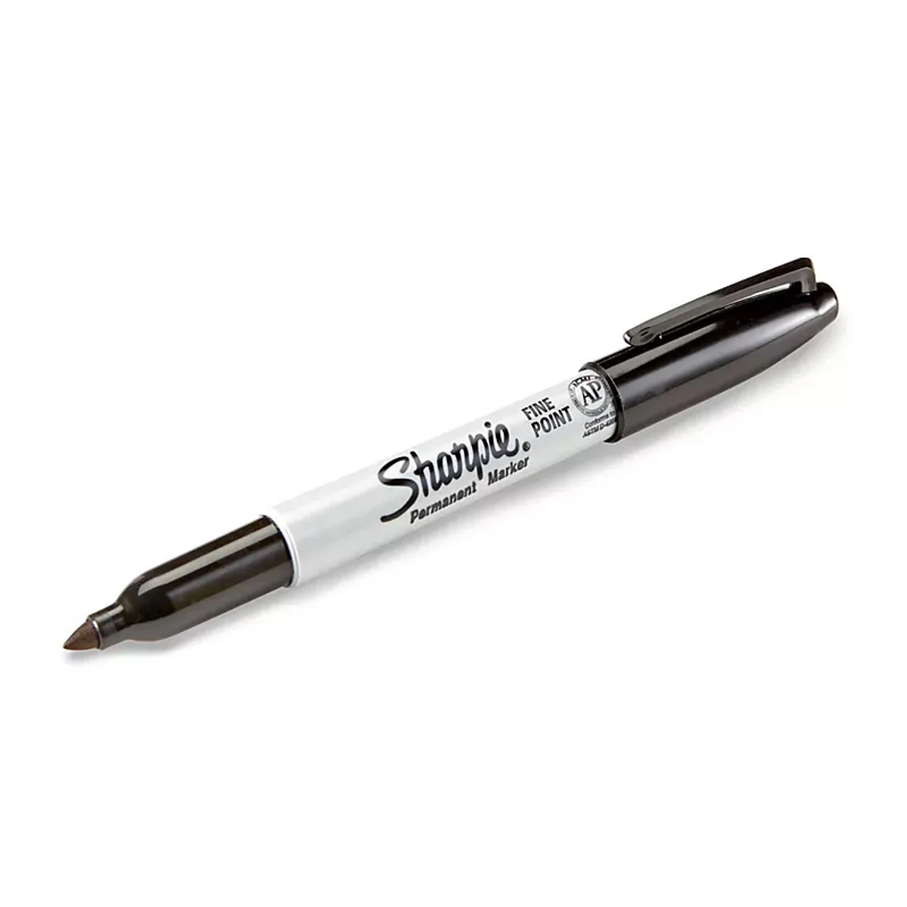 Markers - Fine Point Permanent Markers - (Sharpie) - Black