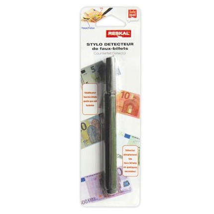 Money Checkers - Counterfeit Detector Pen - (Reskal)