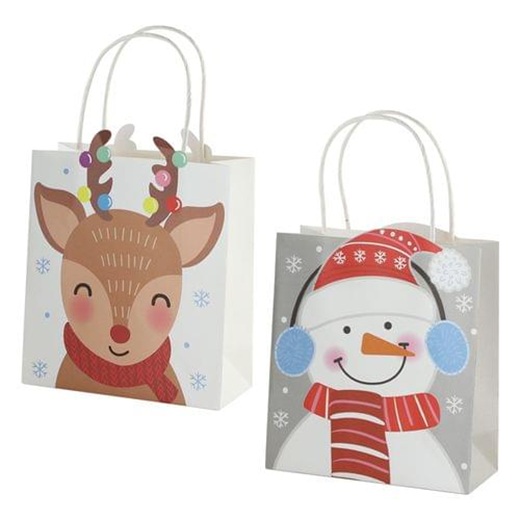 Gift Bags - Christmas Medium Gift Bag - (Spree)