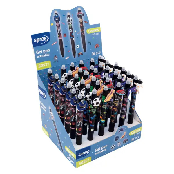 Pens - Erasable Pen  Games - (Spree)