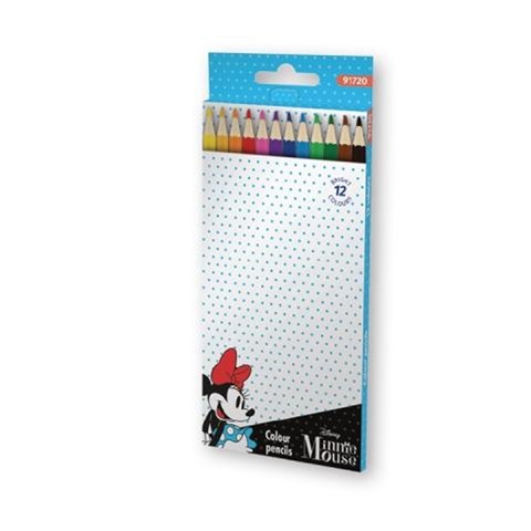 Colouring Pencils - Disney Pencil colours - (Spree) - Minnie Mouse