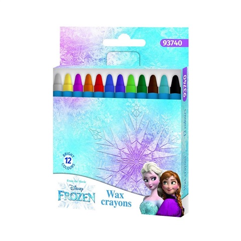Crayons - Disney Wax Crayons - (Spree) - Frozen