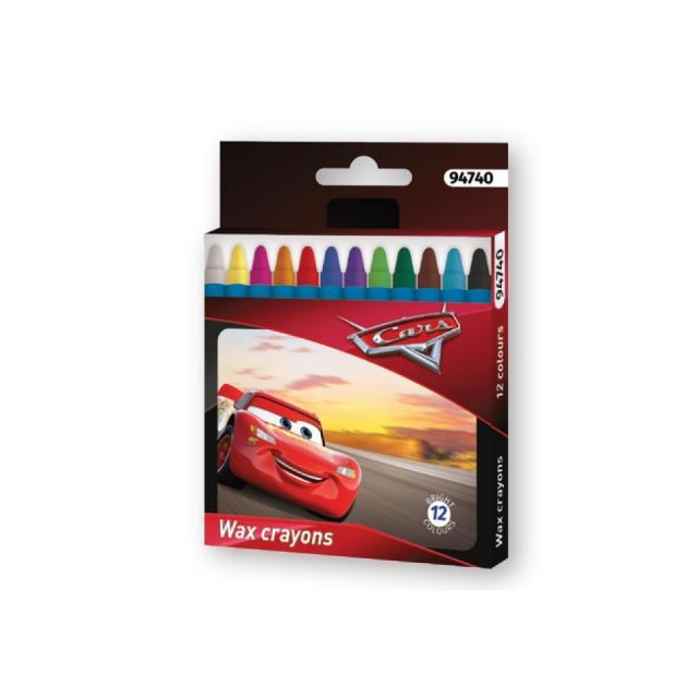 Crayons - Disney Wax Crayons - (Spree) - Cars