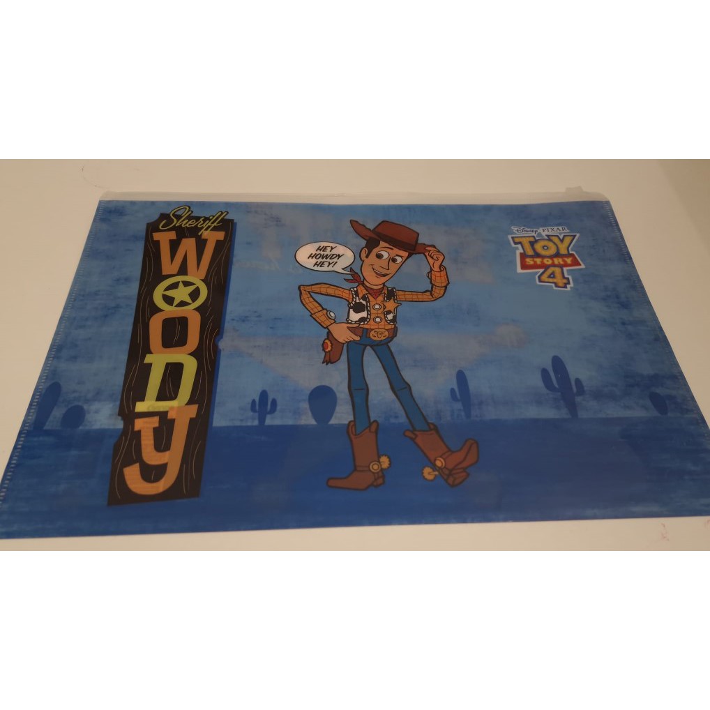 Folders - Disney A4 Zip Folder - (Spree) - Toy Story 4