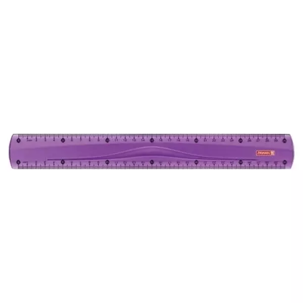 Rulers - 30cm Purple Ruler - (Brunnen)
