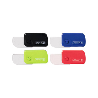 Erasers - Coloured Click Eraser - (Brunnen)