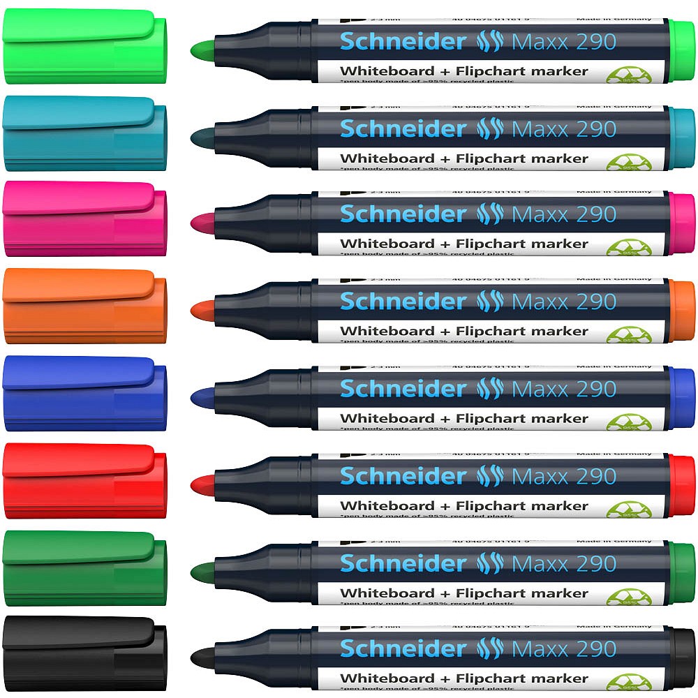 Markers - Whiteboard and Flipchart Markers Maxx 290 - (Schneider)