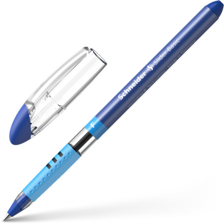 Pens - Slider Basic Pen Blue - (Schneider) - Slider Fine