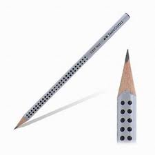 Pencils - Grey Grip Pencil 2001 - (Faber Castell)