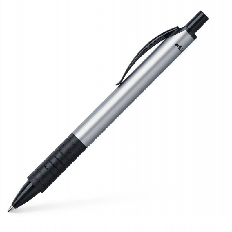 Pens - Ballpoint Pen Basic M 143499 - (Faber Castell) - Silver