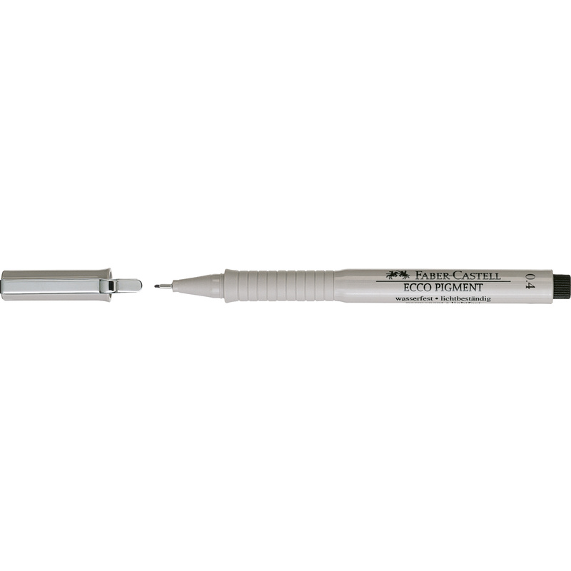 Pens - Ecco Pigment Fineliners - (Faber Castell) - 0.5