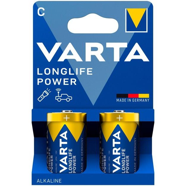 Batteries - Battery Pack (Varta) - C Longlife Alkaline by 2
