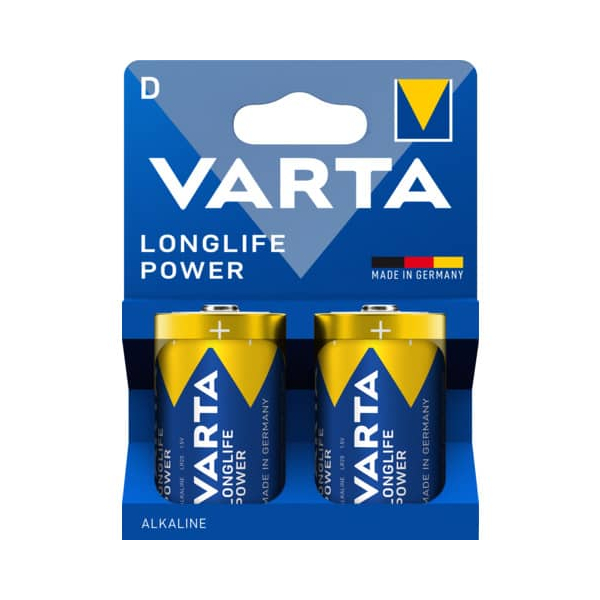 Batteries - Battery Pack (Varta) - D Longlife Alkaline by 2