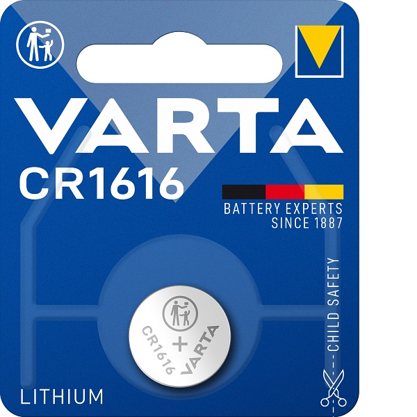 Batteries - Battery Pack (Varta) - CR1616 by 1