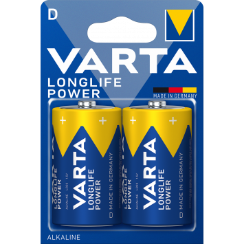 Batteries - Battery Pack (Varta) - D Longlife Alkaline by 2