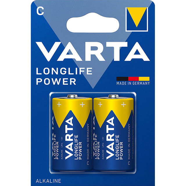 Batteries - Battery Pack (Varta) - C Longlife Alkaline by 2