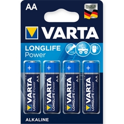 Batteries - Battery Pack (Varta) - AA Longlife Alkaline by 4