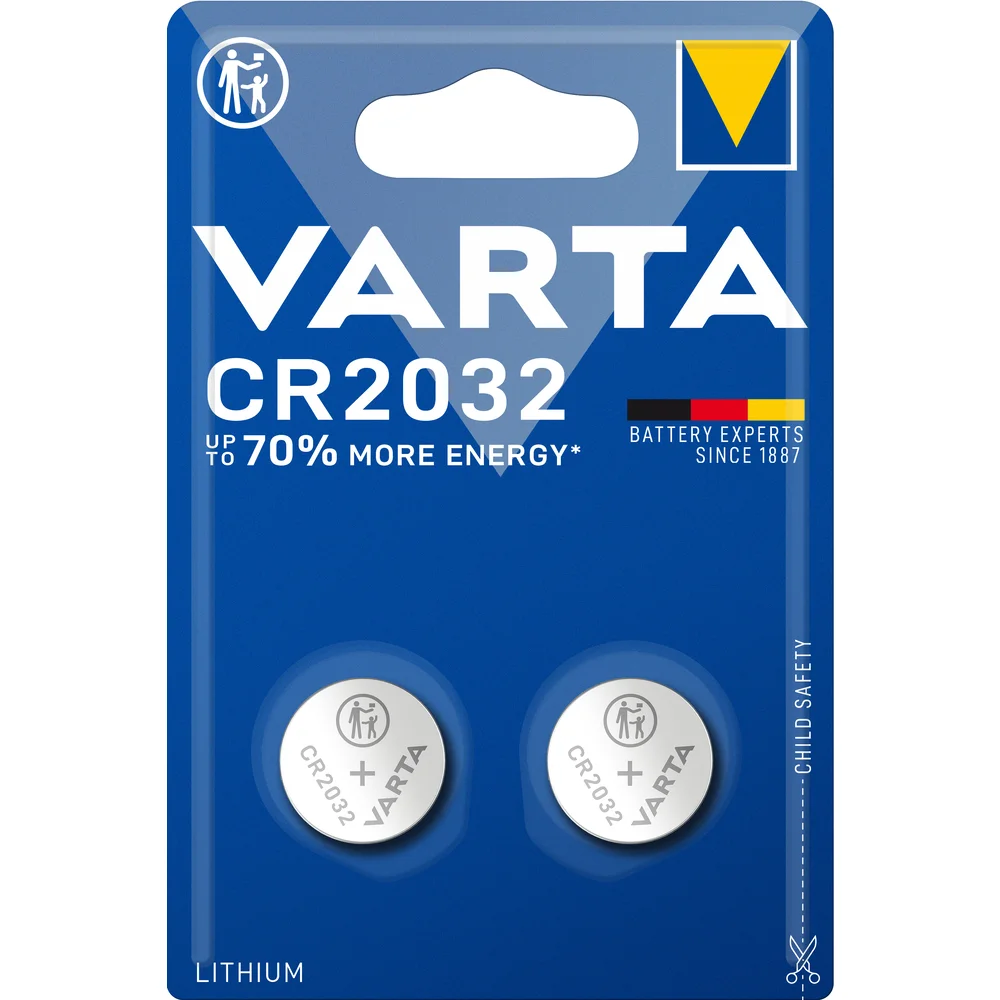 Batteries - Battery Pack (Varta) - CR2032 Electronic Cell