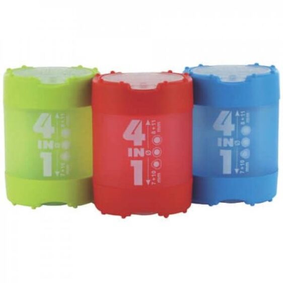 Sharpeners - 4 in 1 Pencil Sharpener - (KUM)