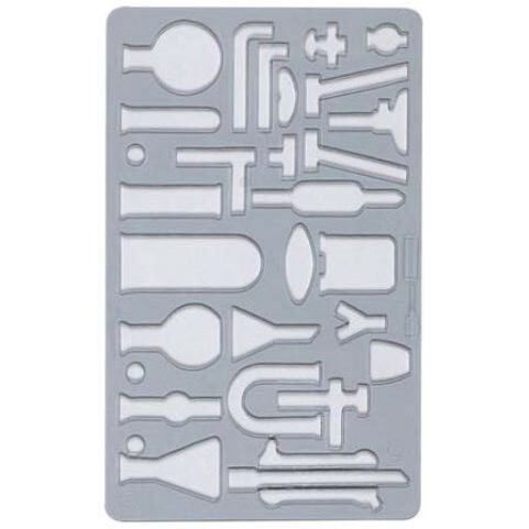 Stencils - Chemistry / Science Stencil - (Cox)