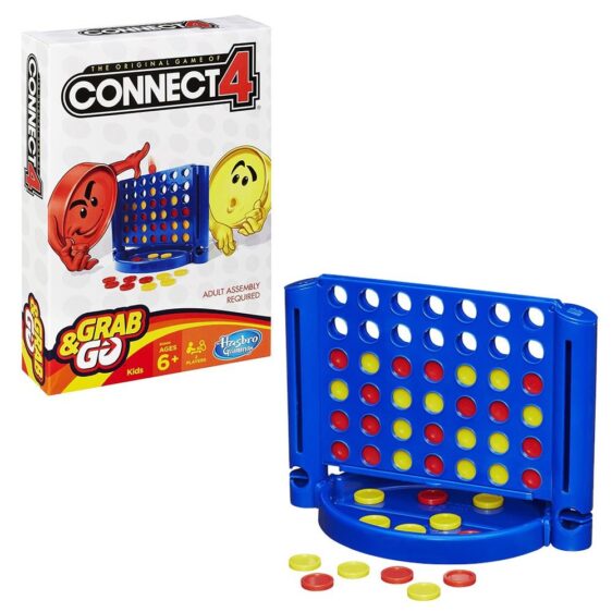 Board Games - Connect 4 Grab & Go - (Hasbro Gaming)