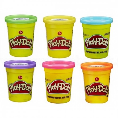 Play Dough: Play-Doh Individual Tubs