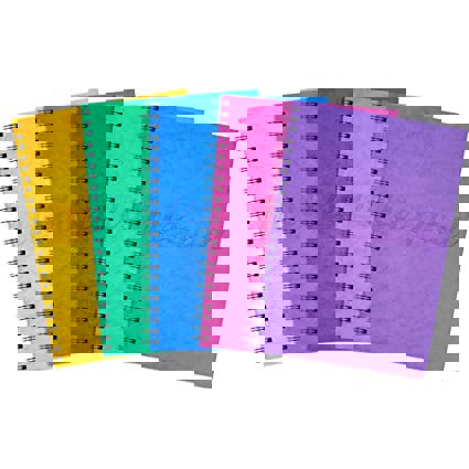 Notebooks - A4 Spiral Luxpad - (Silvine)