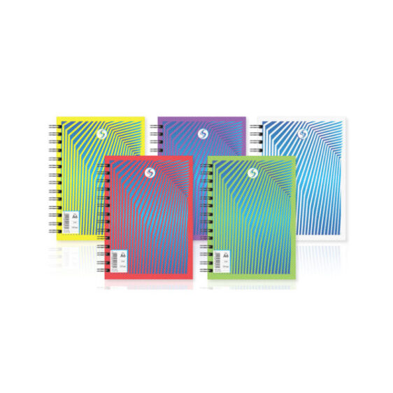 Notebooks - A6 Wired Notebook - (Silvine)