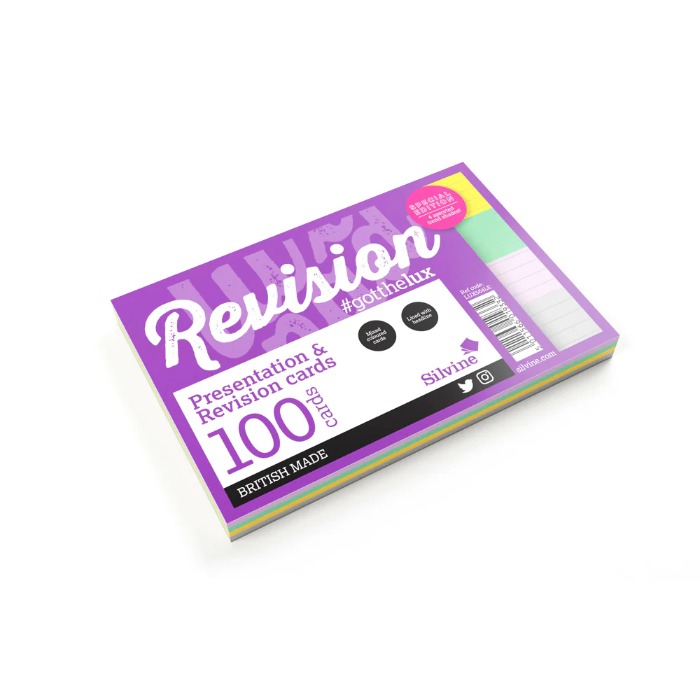 Special Edition Presentation and Revision Cards - (Silvine)